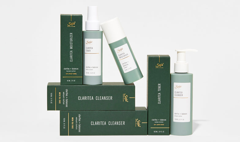 Claritea skincare collection