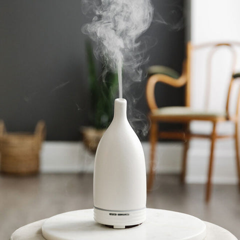 Aroma Om Diffuser and Liquid Sunshine Diffuser Blend