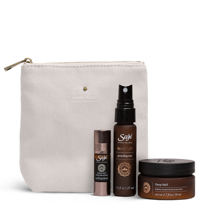 Pocket Farmacy Physical Essential Oil Kit Black - Saje Natural 