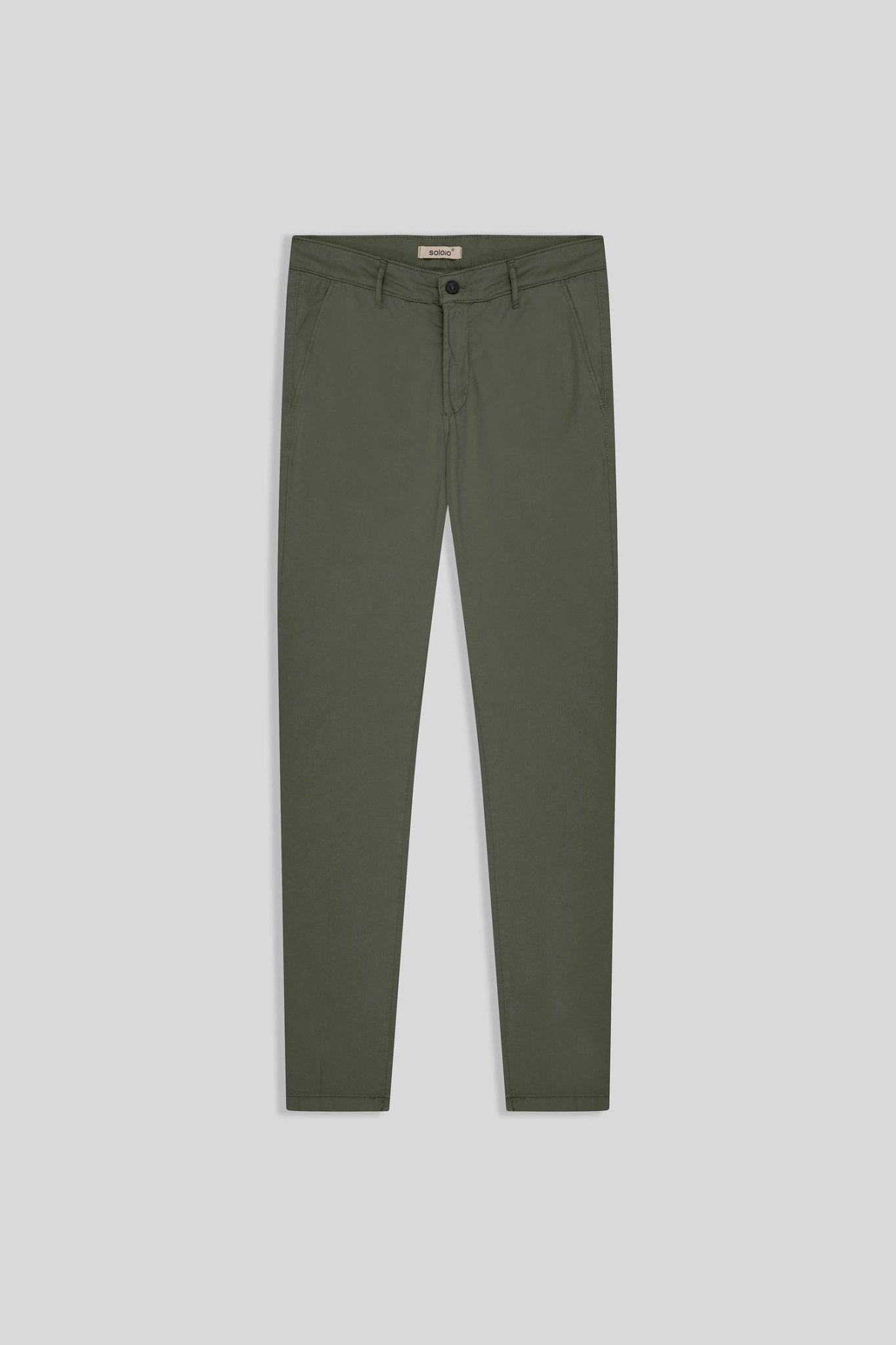 basic linen pants red