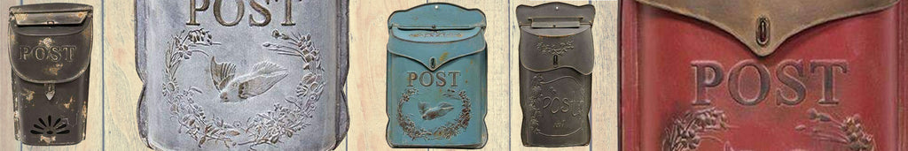 Vintage Mail Boxes for Rustic Home Decor and Farmhouse Style Decorating