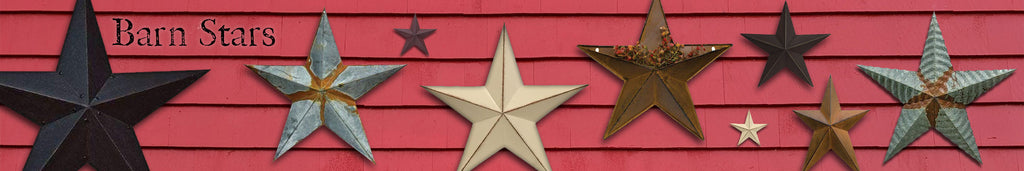 Shop our selection of vintage style Barn Stars.