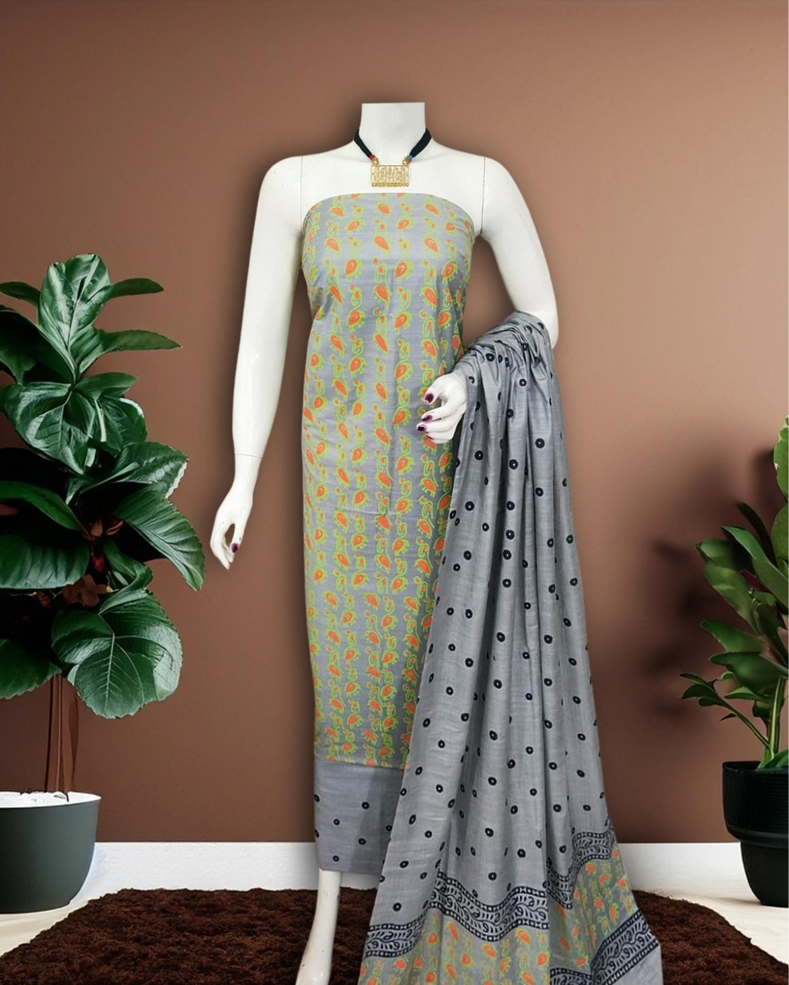 FABZOID Pure Cotton Printed Salwar Suit Material Price in India - Buy  FABZOID Pure Cotton Printed Salwar Suit Material online at Flipkart.com