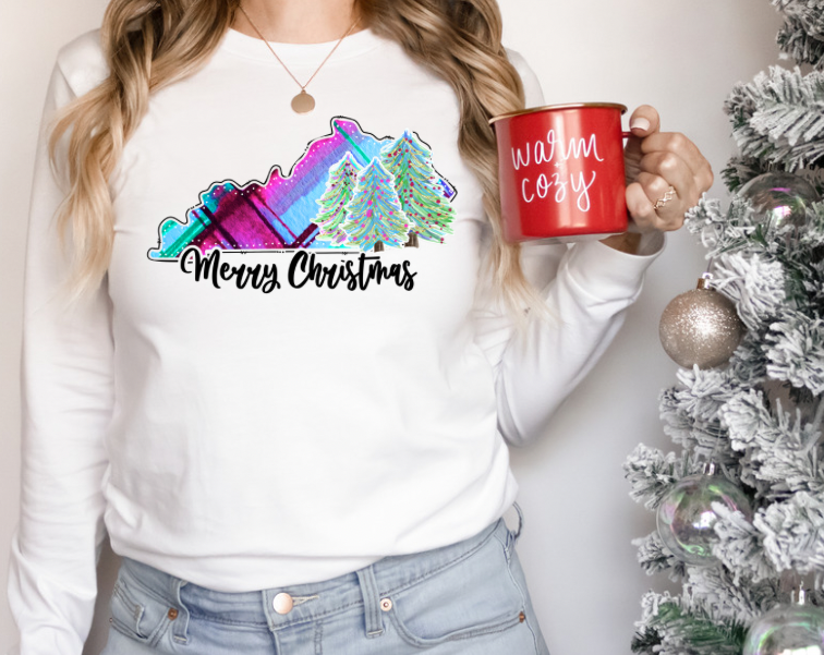 Kentucky Christmas DTF print