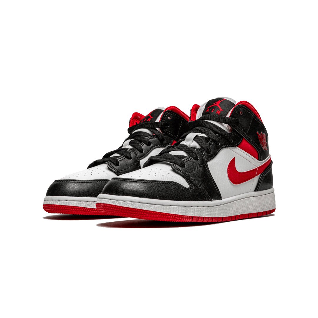 Buy Air Jordan 1 Mid Chicago Black Toe GS at Sneaker Request