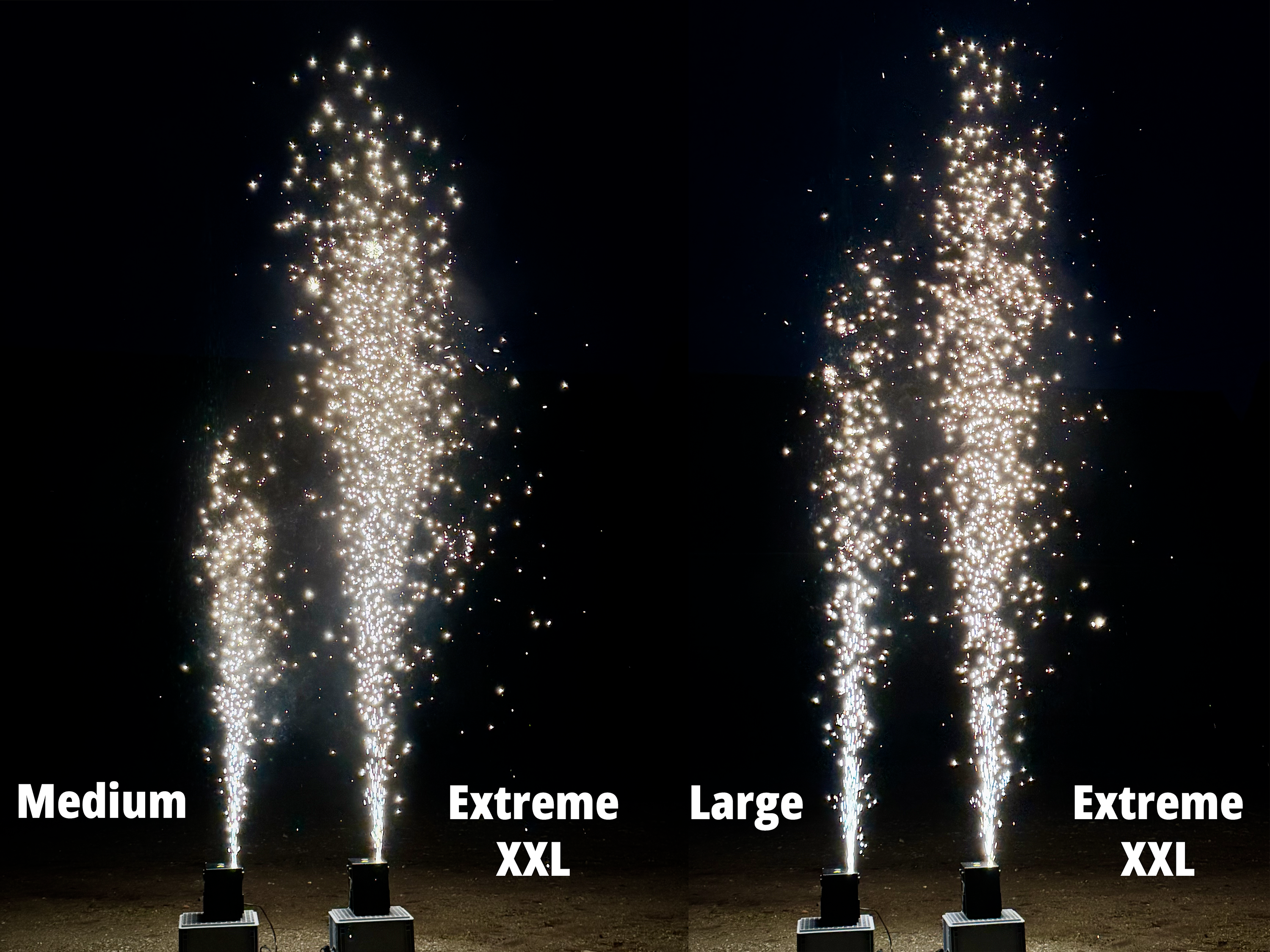 Cold Spark XXL Extreme 8 meter Granulat Kaltfunken Pulver - Image 3