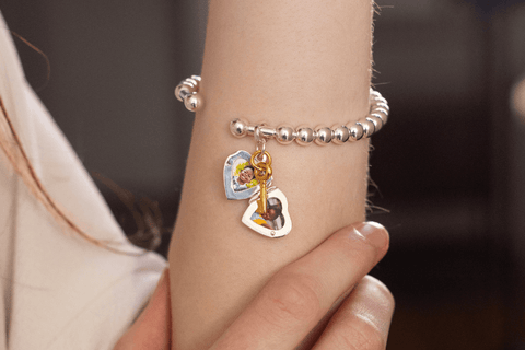 Lily Blanche Birthday Gift Ideas | Personalised Locket Bangle