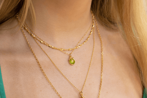 Lily Blanche Birthday Gift Ideas  |  Birthstone Necklace
