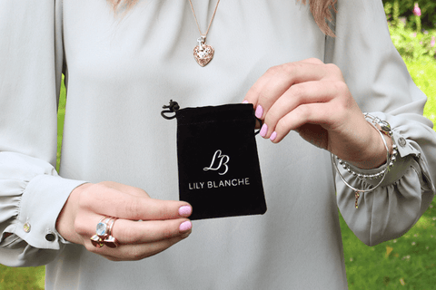 Storing jewellery | Lily Blanche jewellery storage bag