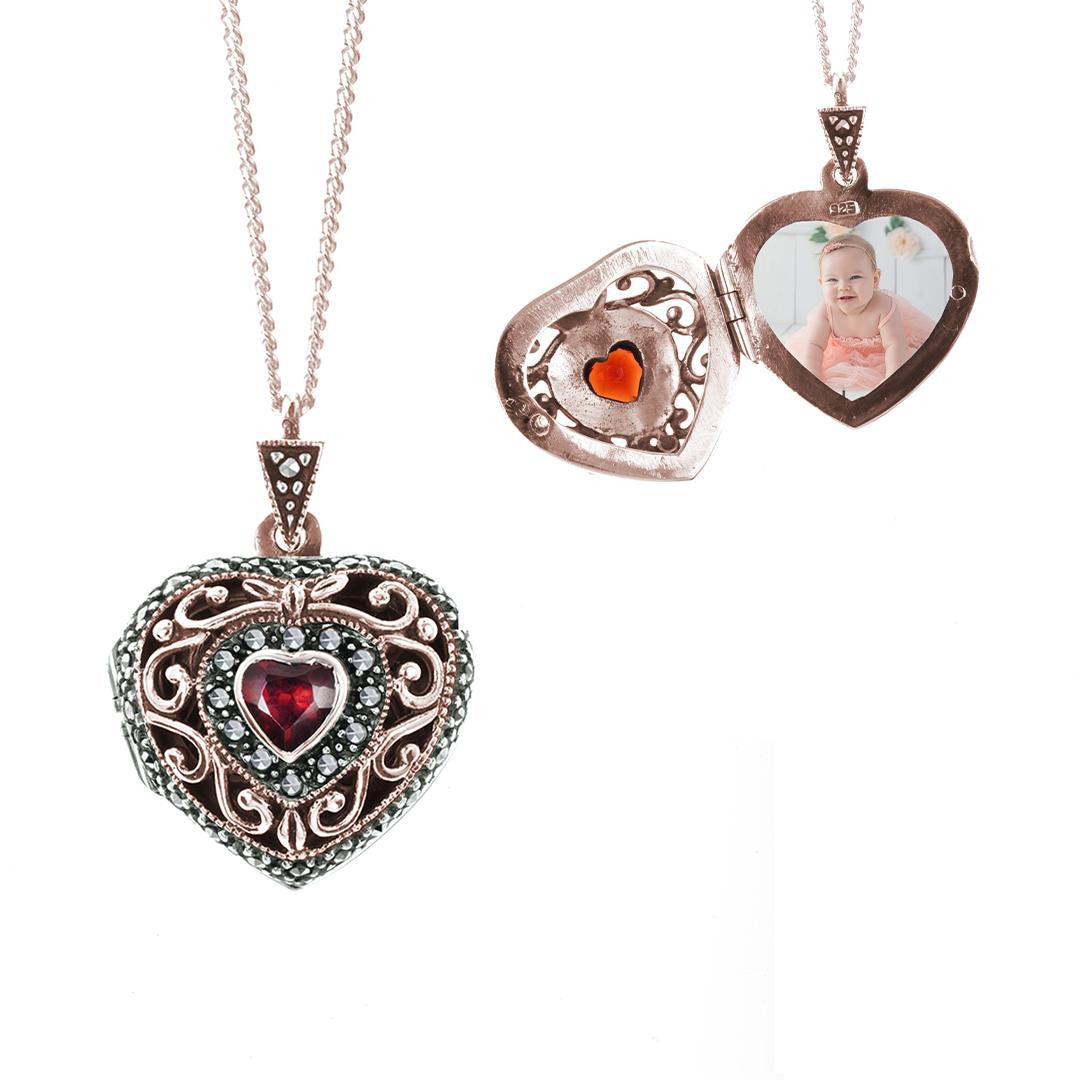 TEEN HEART LOCKET Necklace