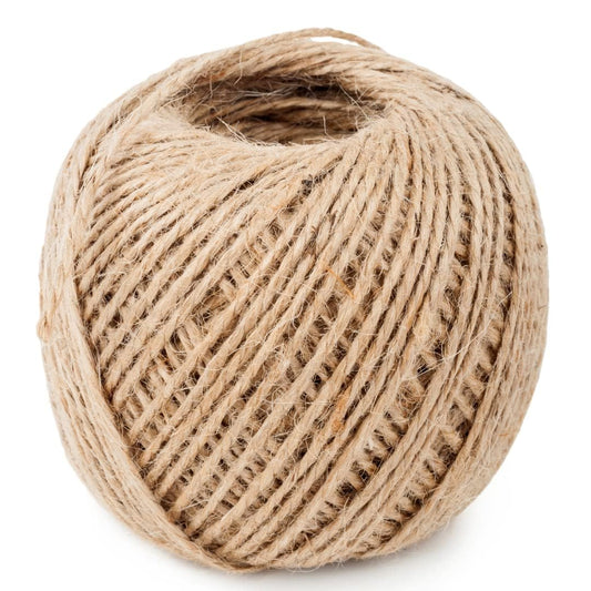 4pcs 100m Natural Jute Thread, 2mm Craft Thread Decoration Thread