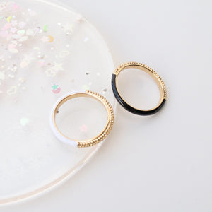 Dual Enamel Ring - Juniper Lane