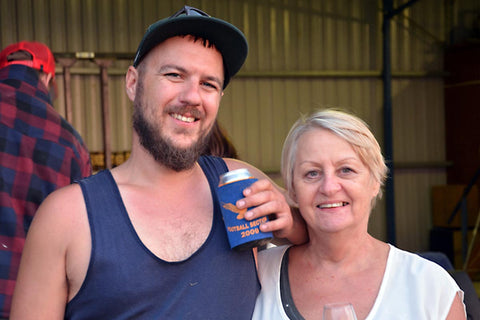 Hadyn and his mum Lily at Hadyn's 30th Birthday