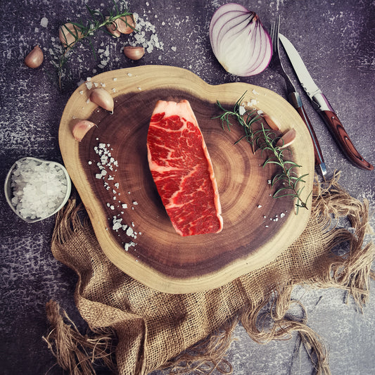 Cutting board in acacia wood and white marble 'Stavanger' (S) - Planches à  découper 