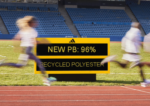 Adidas move to recycled polyester