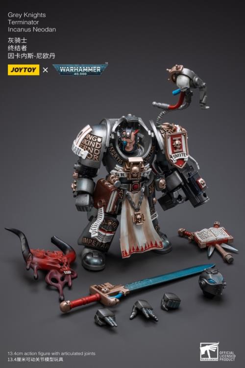 Warhammer 40K Grey Knights Terminator Caddon Vibova 1/18 Scale Figure