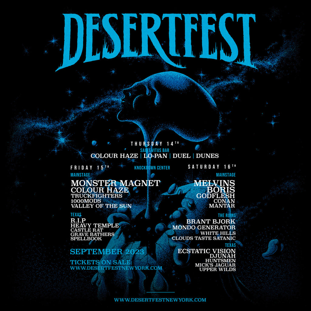Djunah to play Desertfest NYC 2023 with Melvins and Boris