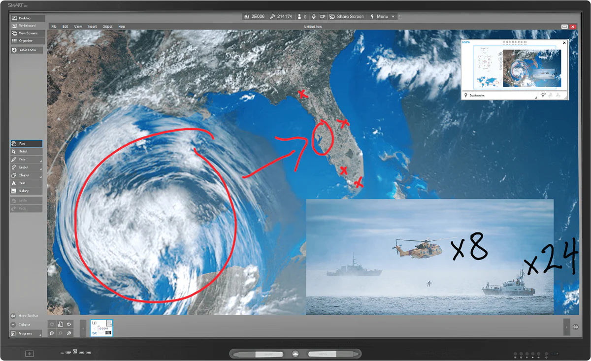 4K UHD Interactive Touchscreen Display – TAA Compliant Smart Board