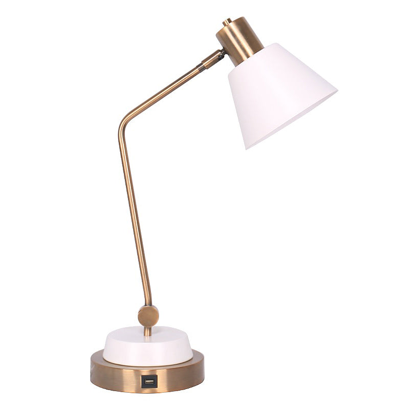 Trinity White Desk Lamp Ld Shoppe