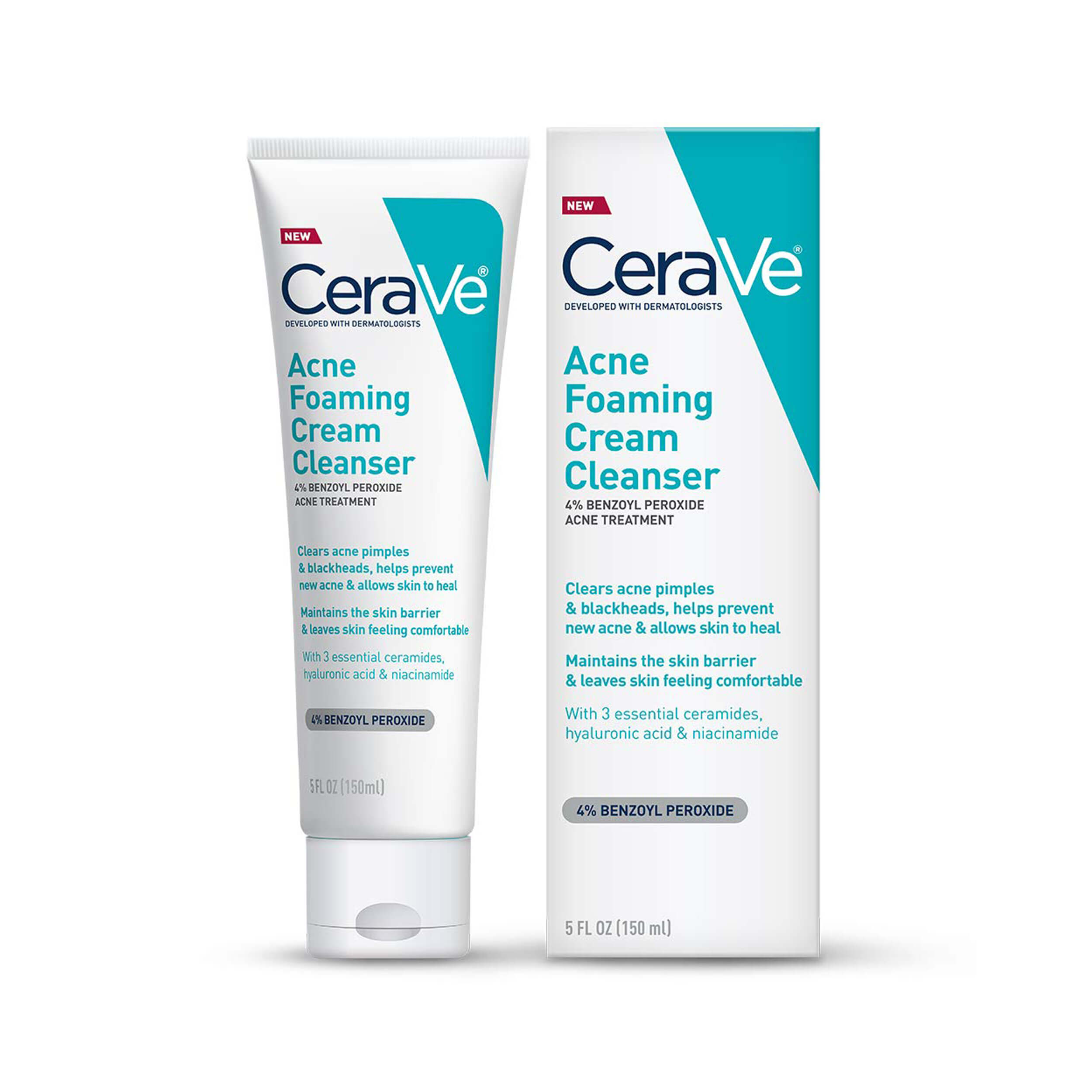 Cerave Retinol SerumとAcne Cleanser Cream