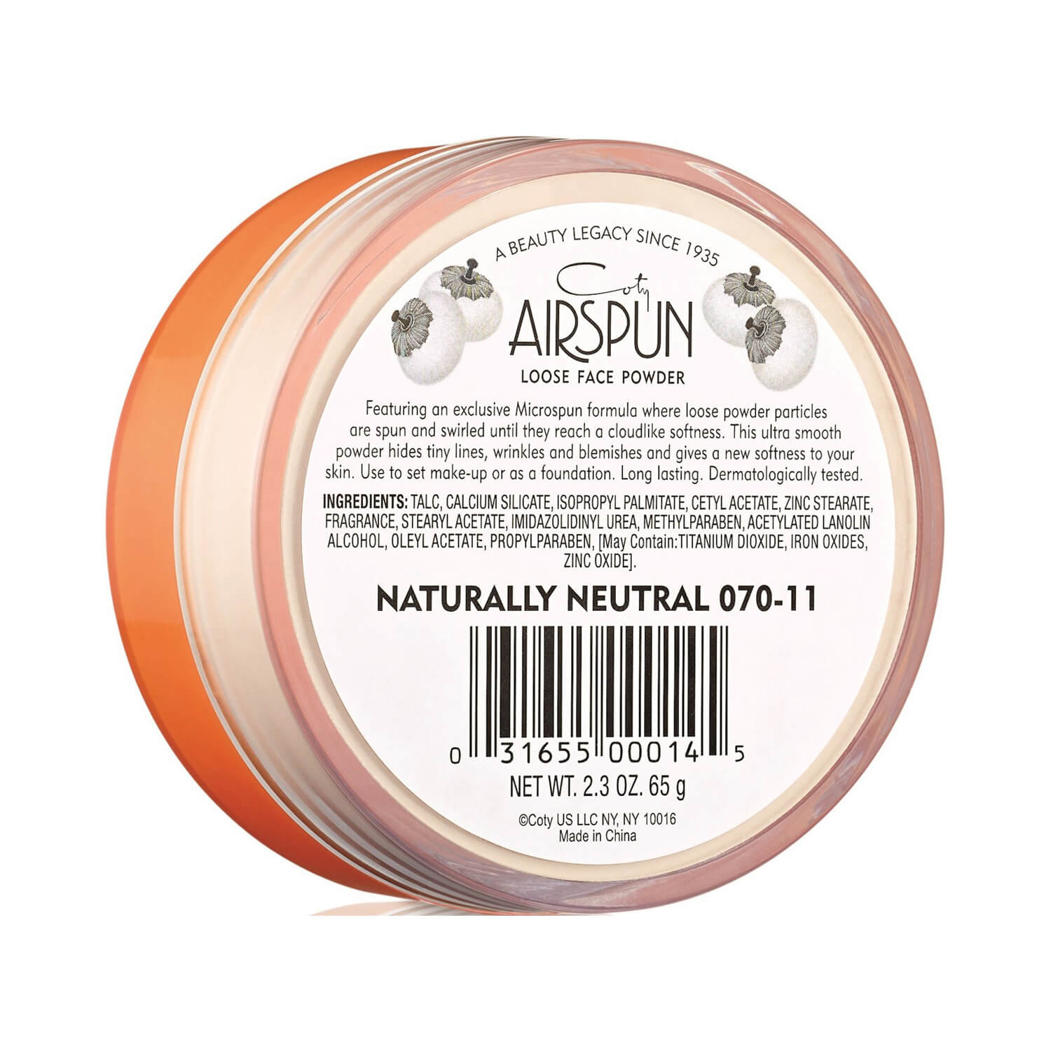 Coty Airspun - Loose Face Powder - Naturally Neutral ...