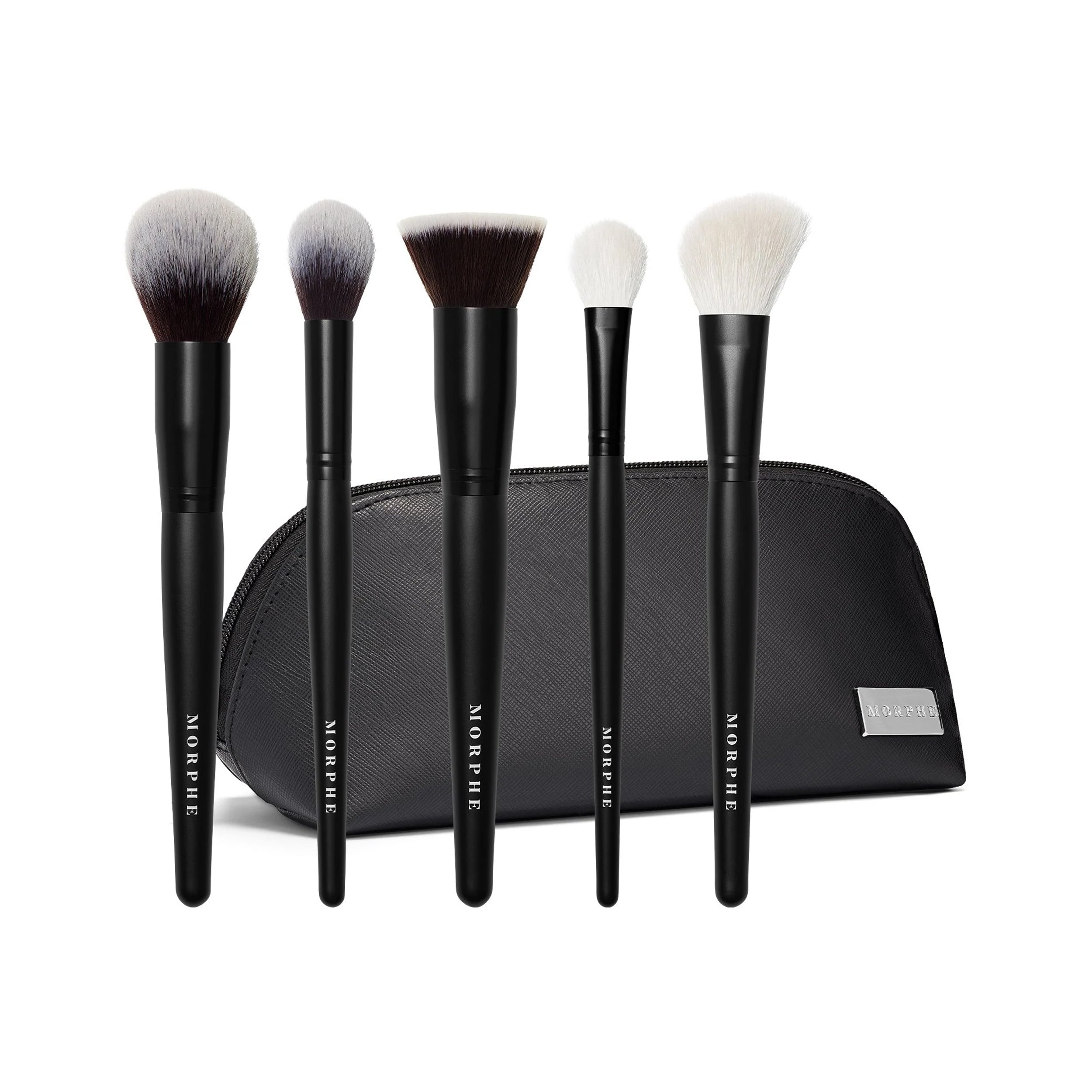 morphe vacay mode 12-piece brush collection + case