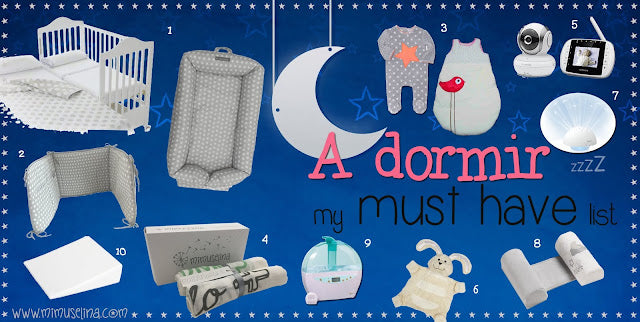 blog mimuselina top 10 imprescindibles para el sueño del bebé must have accesorios dormir niños