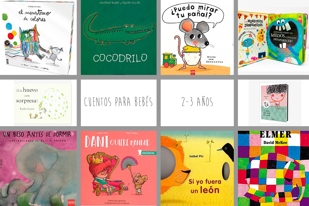 Libros para bebés de 2-3 años cuentos infantiles 2 años fomento lectura