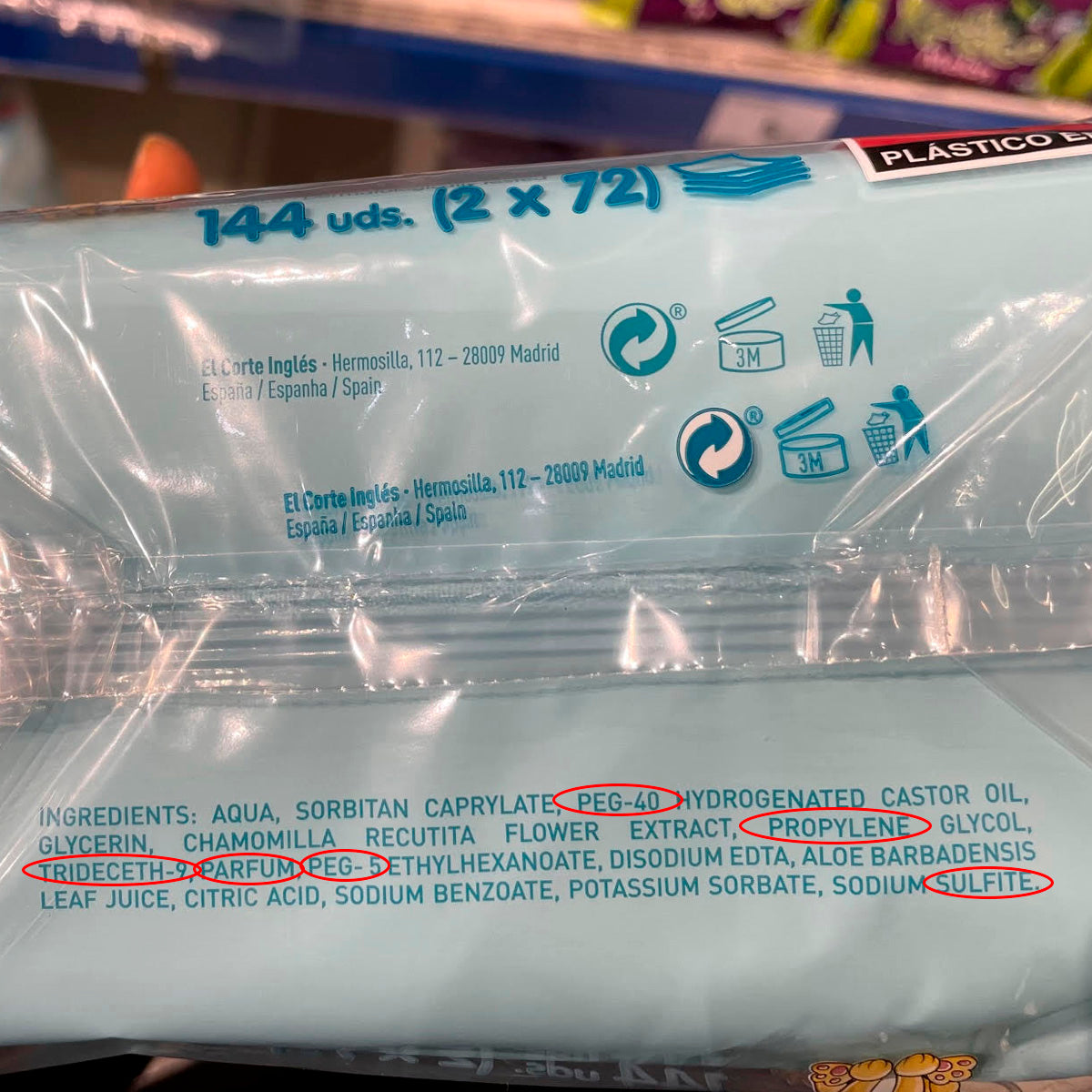 Toallitas infantiles Pure Aqua paquete 48 unidades 0% plástico · DODOT ·  Supermercado El Corte Inglés El Corte Inglés