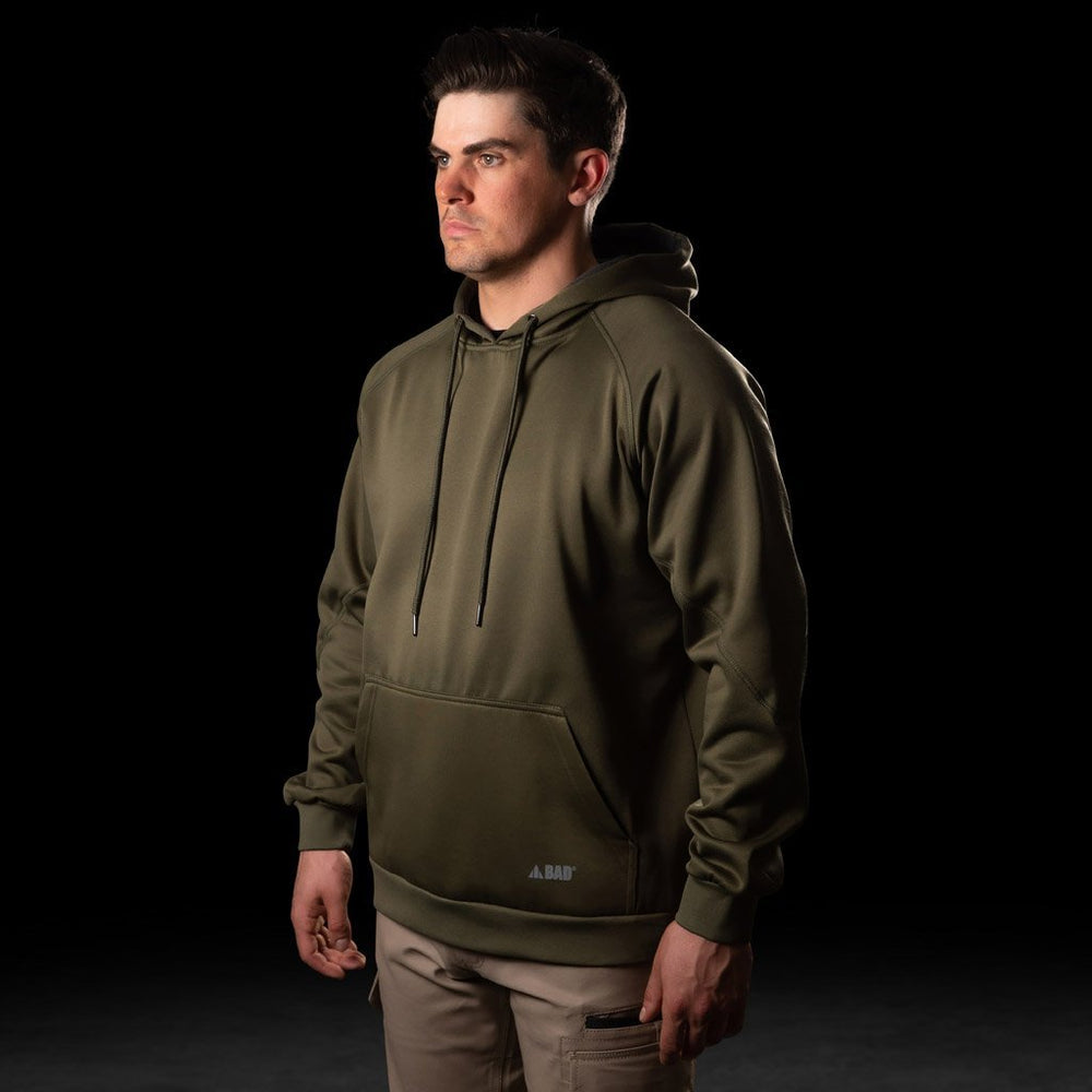 WATERPROOF HI VIS FLEECE FULL ZIP HOODIE | RAIN-DEFEND