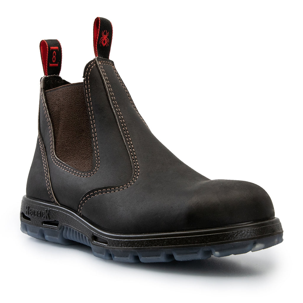 REDBACK ® WORK BOOTS WITH STEEL TOE & ELASTIC SIDE