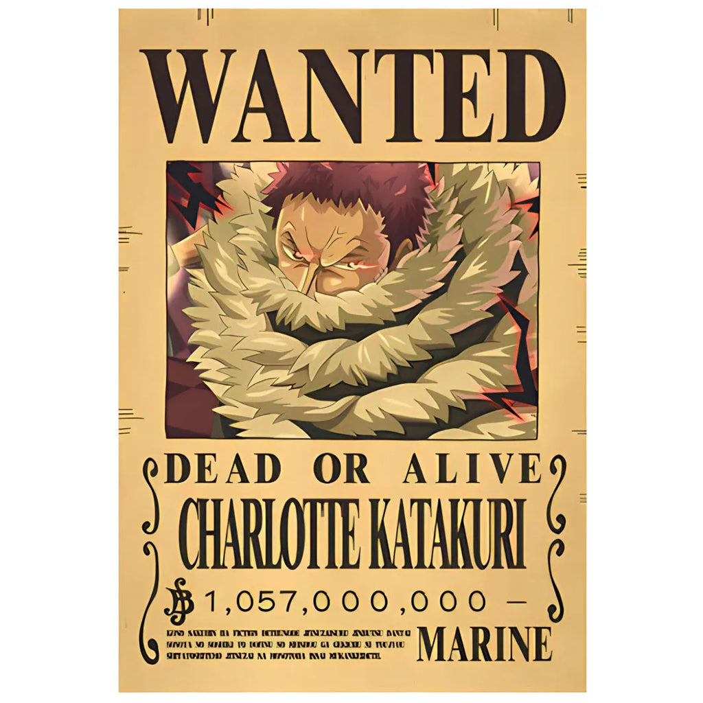 One Piece Crocodile Wanted Poster 42CM