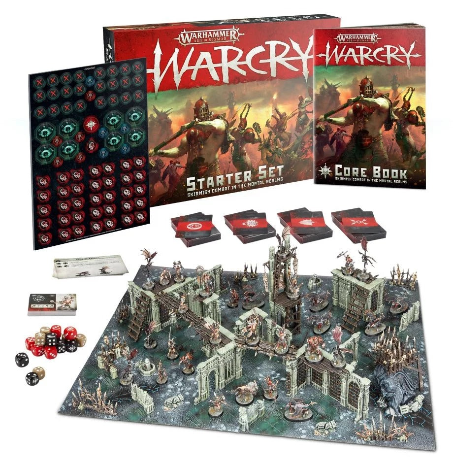 Warcry is an alternating activation skirmish game system