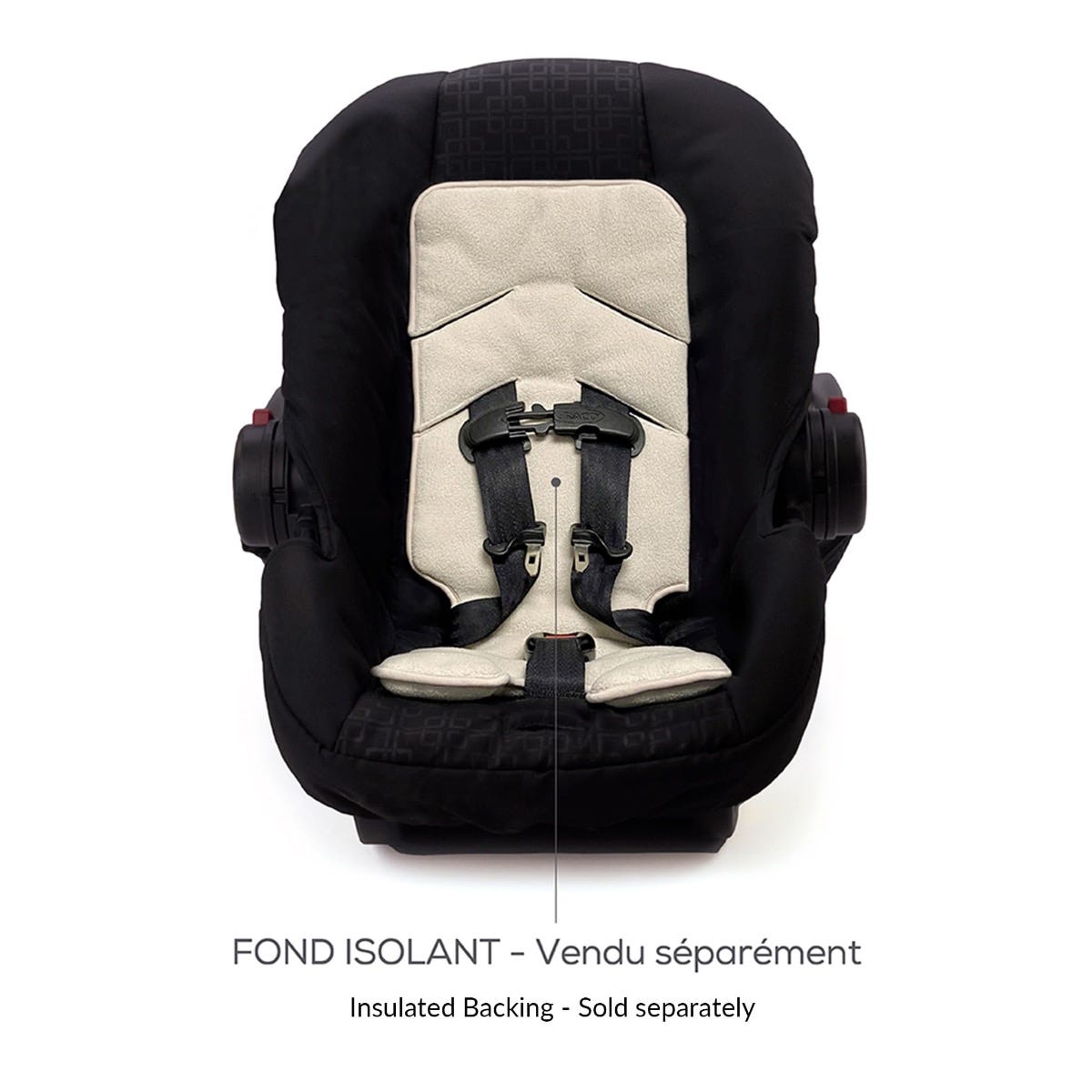 Winter Car Seat Cover - Classic Collection - Emerald Wolf