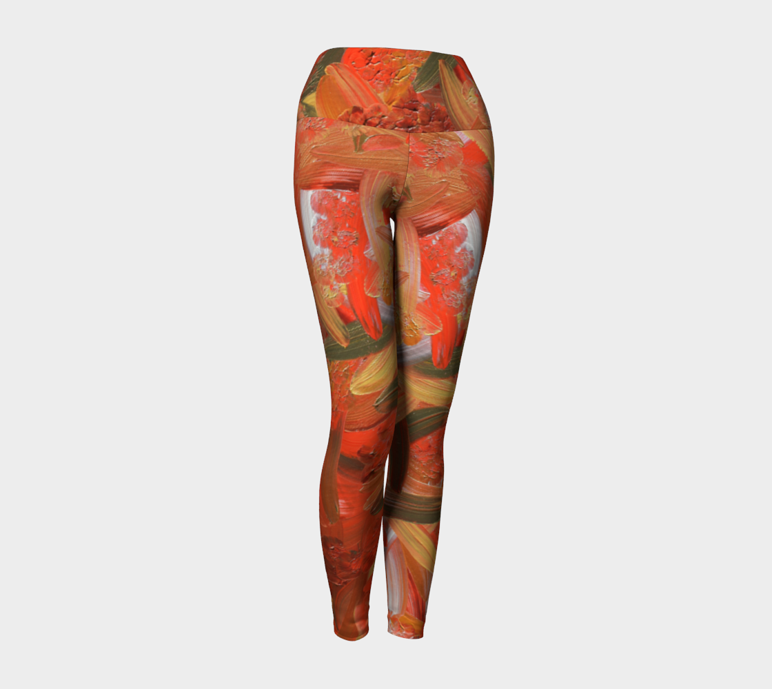 Yoga Leggings Lotus Flower – Rebel Spark