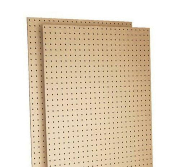 pegboard paper overlay