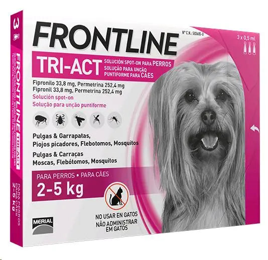 Frontline Tri-Act Perros  3 Pipetas - Todoanimal.es product image