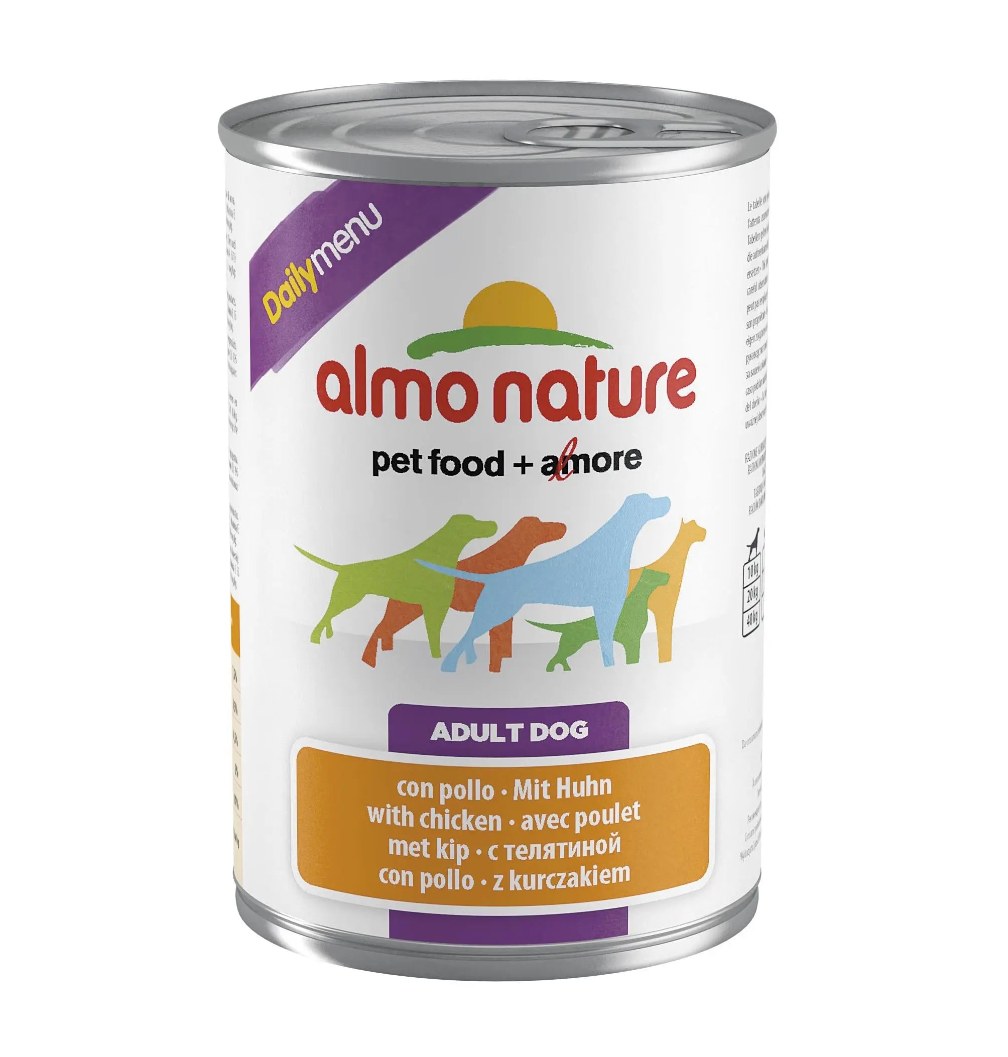 ALMO NATURE DOG HUMEDO DAILY MENU LATA