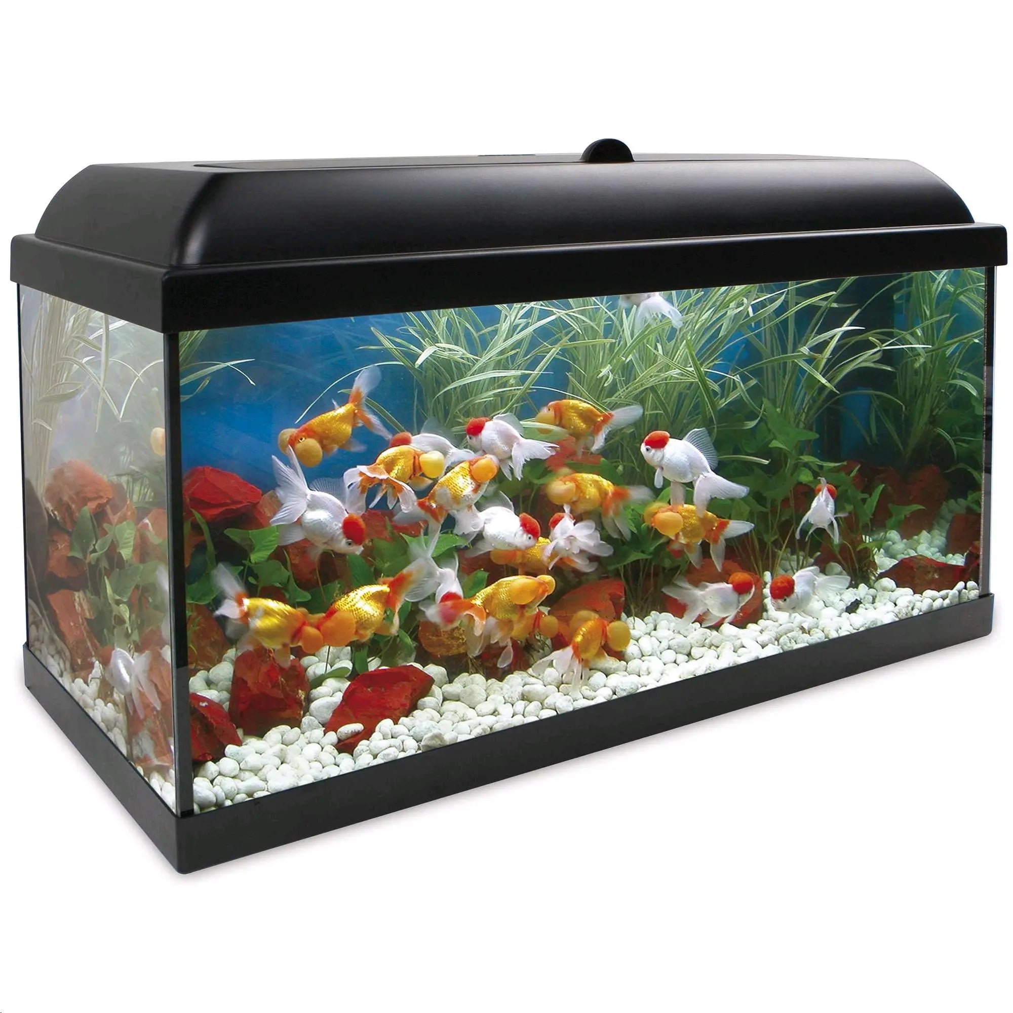 ACUARIO AQUALED PRO NEGRO 88L. 80X31X47CM