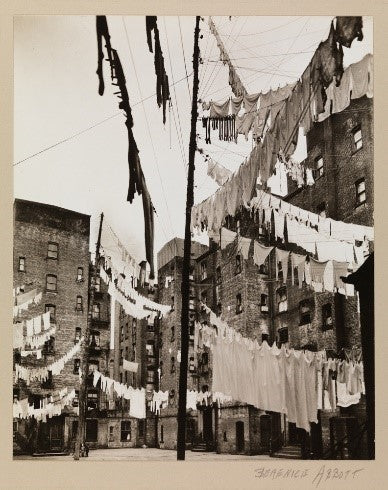 old photo clotheslines