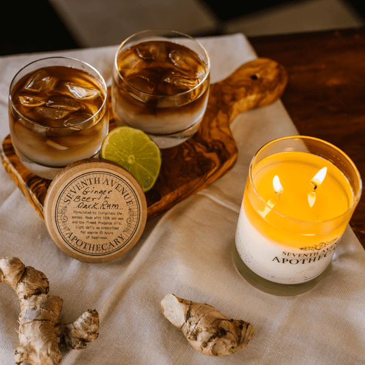 Spiced Rum + Coconut Soy Wax Candle - Signature Glass – Seventh Avenue  Apothecary