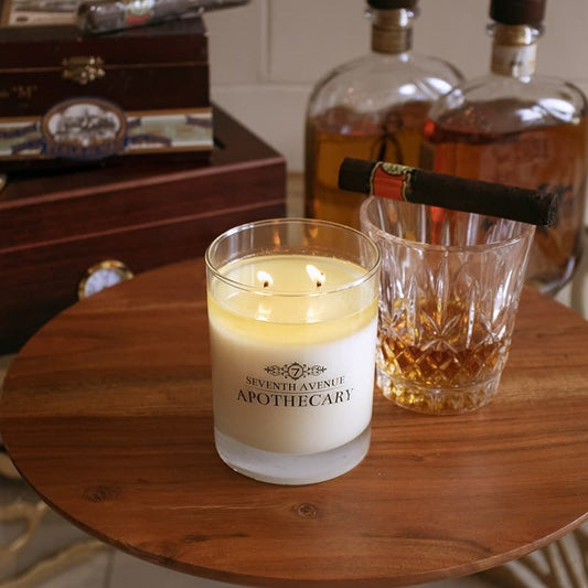 Spiced Rum + Coconut Soy Wax Candle - Signature Glass – Seventh Avenue  Apothecary