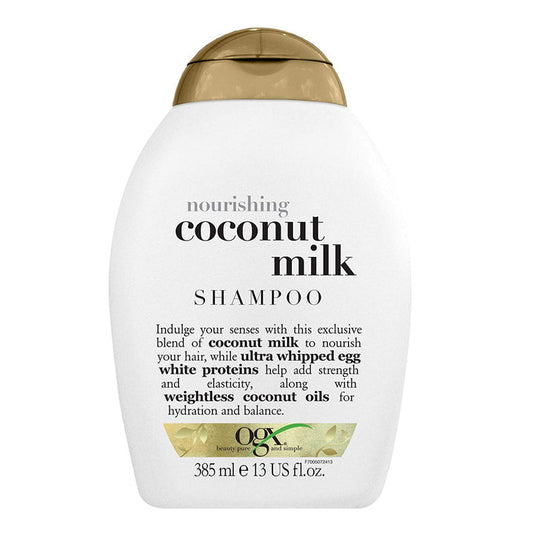 OGX Coconut Miracle Oil Shampoo for Damaged Hair, 385ml : :  Beauty