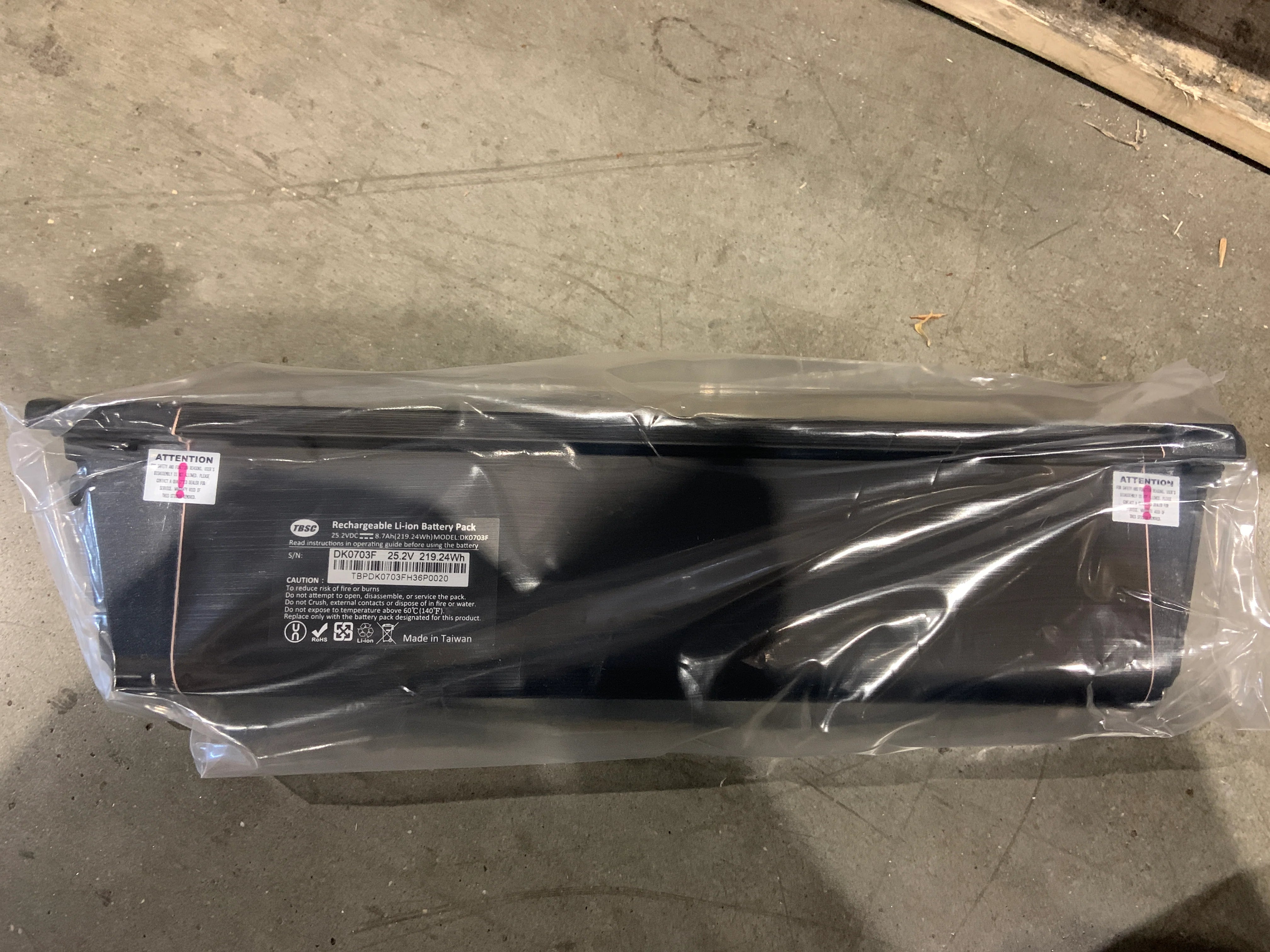 Zoomer 8.7AH Standard Battery