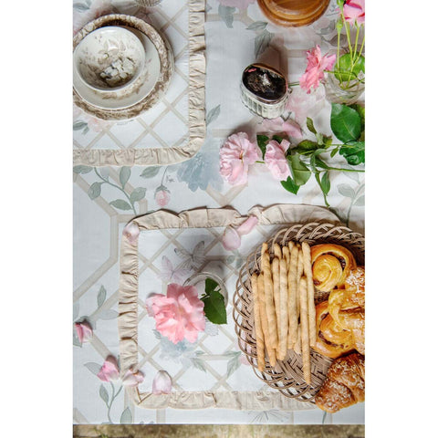 BLANC MARICLO' Set 6 tazzine da caffè con piattino MOSS ROSE in cerami –  Angelica Home Stabia