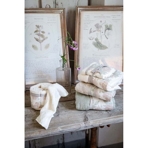 L'Atelier 17 Set 2 asciugamani in spugna Carolina Shabby 6 varianti –  Angelica Home Stabia