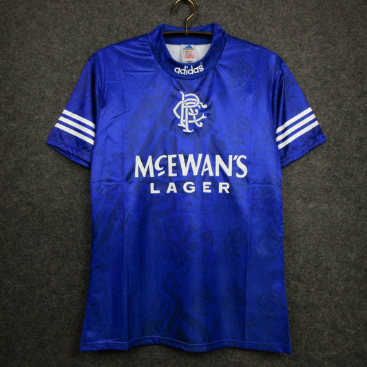 Glasgow Rangers 1996-97 Adidas M Home Jersery