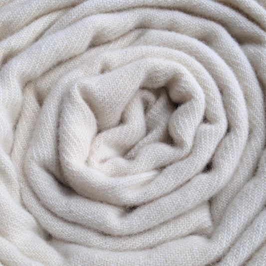 Wool Batting - White