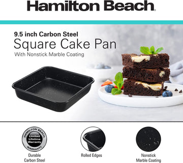 Hamilton Beach Carbon Steel Cookie Pan, Professional Quality Kitchen C