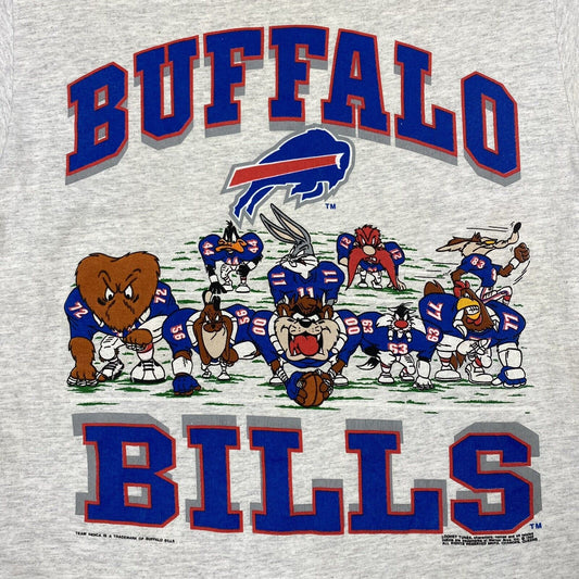 Vintage NFL Buffalo Bills Looney Tunes Sweatshirt, Buffalo Bills